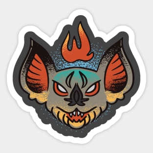 Evil Bat Sticker